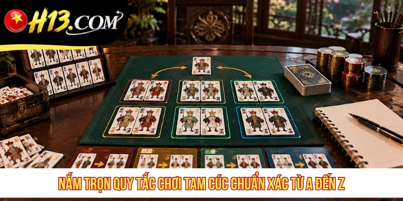 Nắm trọn quy tắc chơi Tam Cúc chuẩn xác từ A đến Z