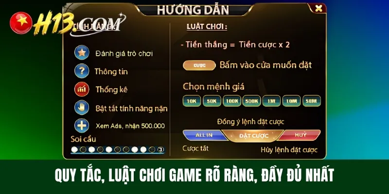 Quy tắc, luật chơi game rõ ràng, đầy đủ nhất